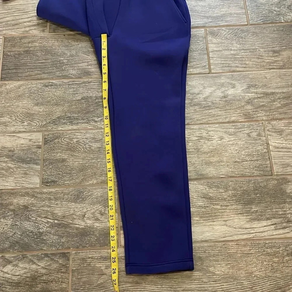 Leze Kendal Pant Navy Women’s Size S Elastic Waist Pockets Sweatpants Joggers - Picture 6 of 12